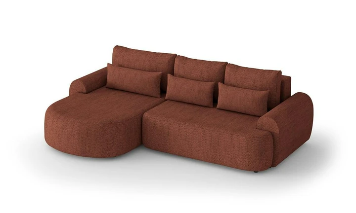 BLUSH rohová sedací souprava, bouclé styl